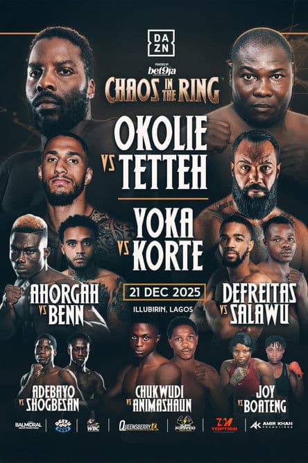 Lawrence Okolie vs. Ebenezer Tetteh poster