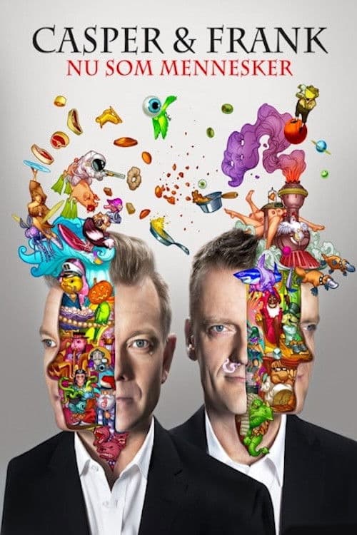 Casper & Frank: Nu som mennesker poster