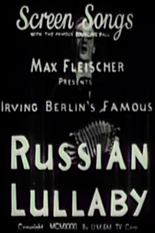 Russian Lullaby poster