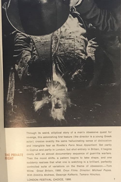 The Private Right poster