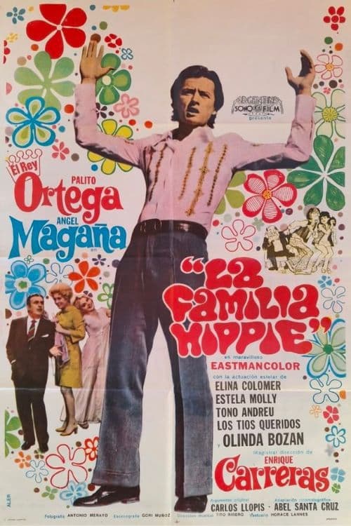 La familia hippie poster