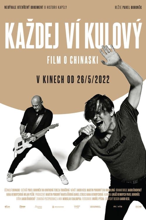 Chinaski: Každej ví kulový poster