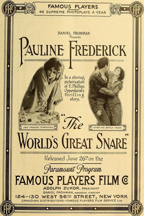 The World's Great Snare poster