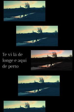 Te vi lá de longe e aqui de perto poster