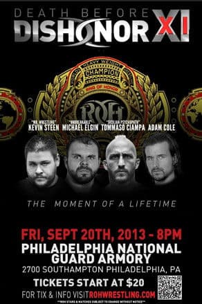 ROH: Death Before Dishonor XI poster