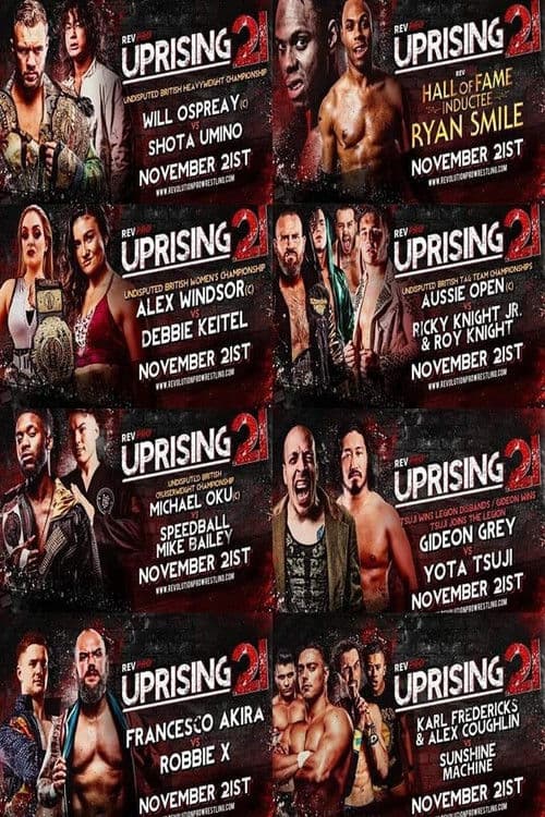 RevPro Uprising 2021 poster