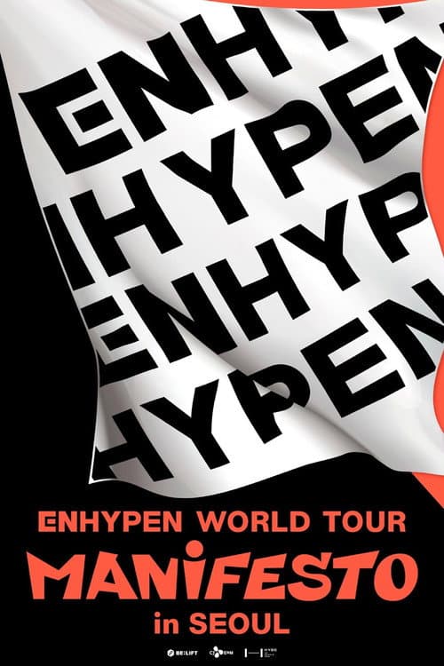 ENHYPEN WORLD TOUR [MANIFESTO] in Seoul poster