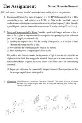 The Assignment poster