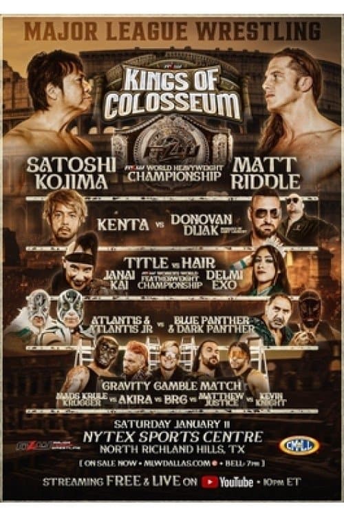 MLW Kings of Colosseum 2025 poster