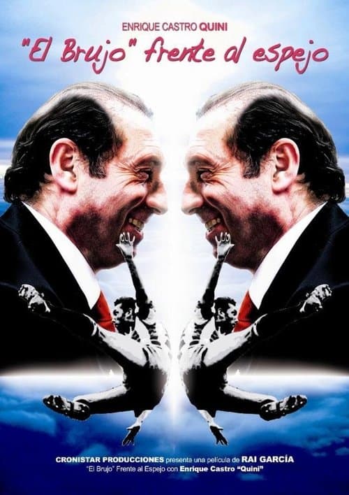 "El brujo" frente al espejo poster