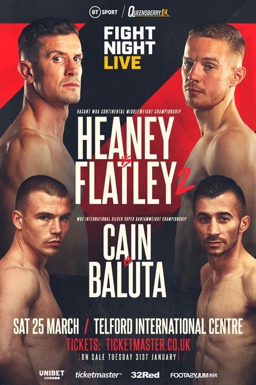 Nathan Heaney vs. Jack Flatley II poster