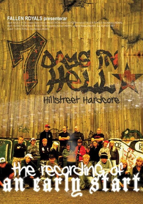 The recording of an early start poster