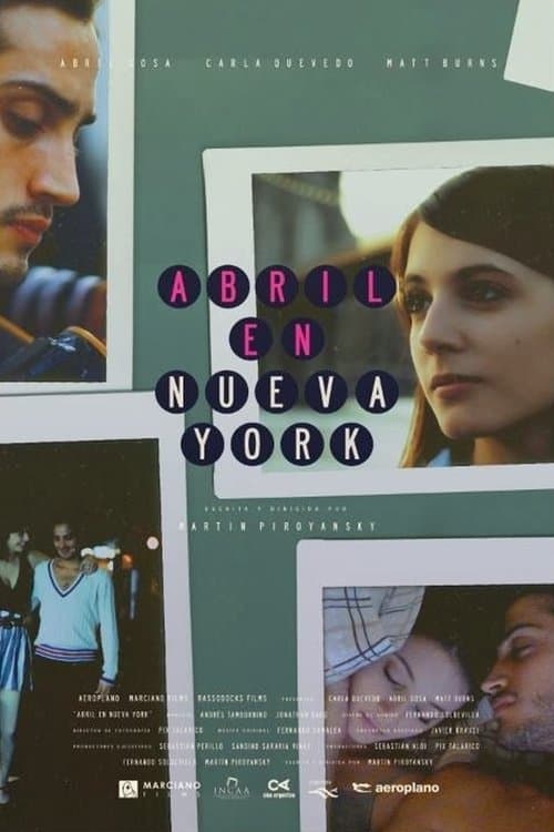 April in New York poster