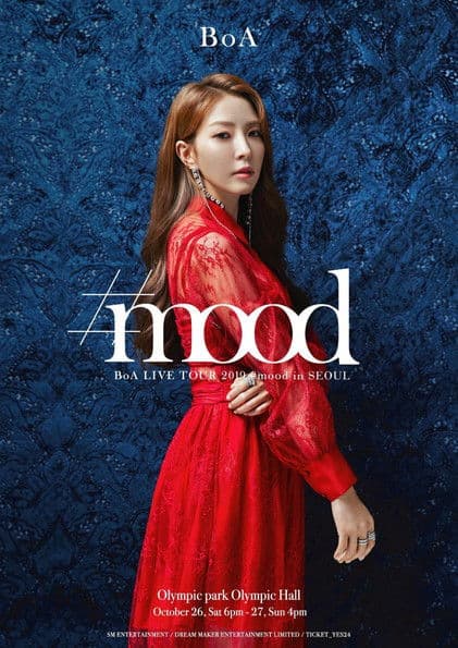 BoA LIVE TOUR 2019 #mood poster