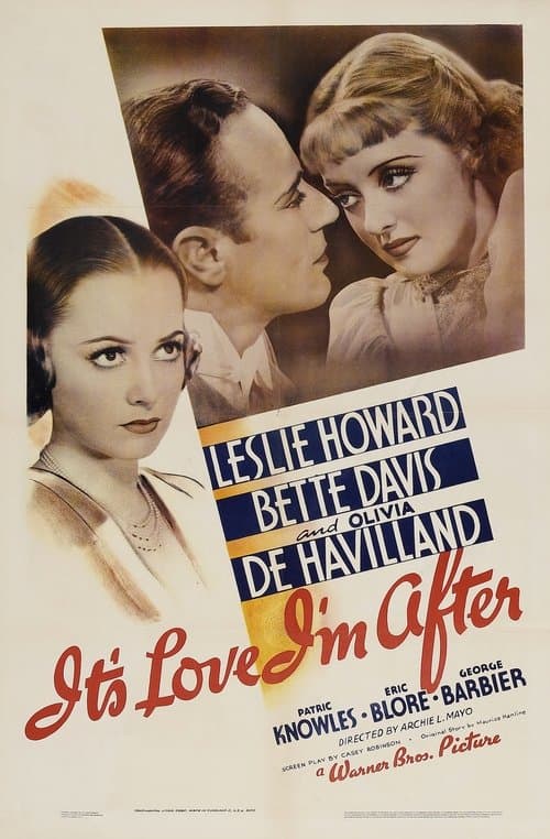 It's Love I'm After poster
