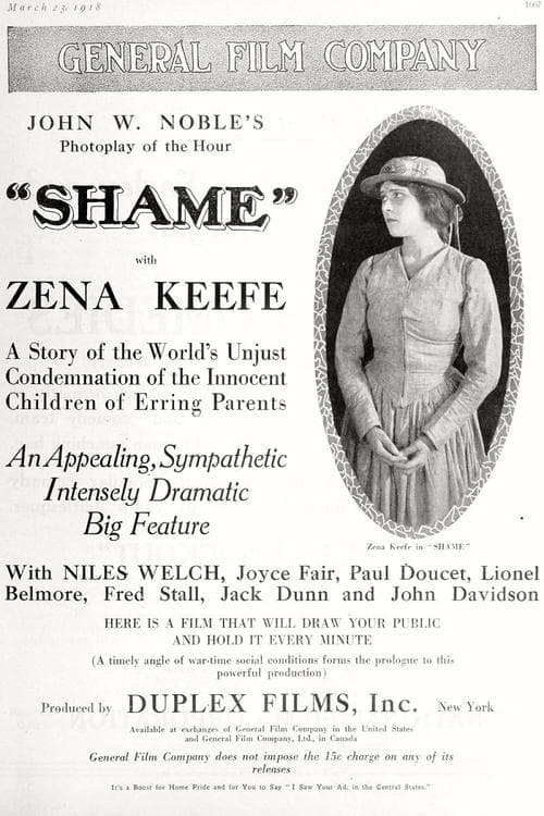 Shame poster