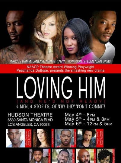 Loving Him poster