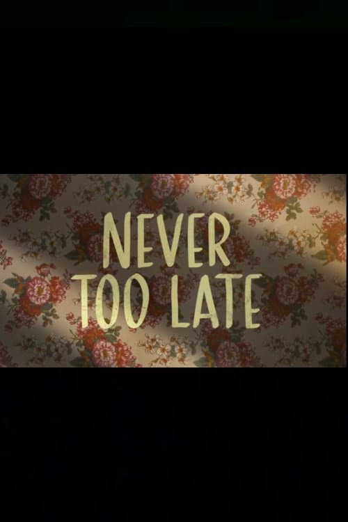 Never Too Late poster