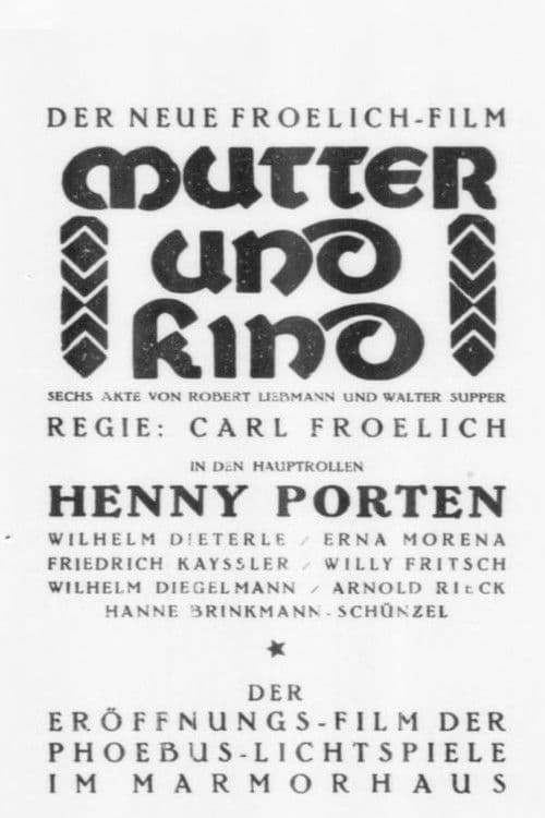 Mother and Child poster