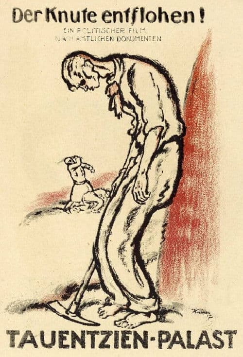 Der Knute entflohen poster