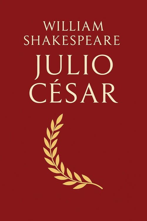 Curtain. The rehearsal of Julius Caesar poster