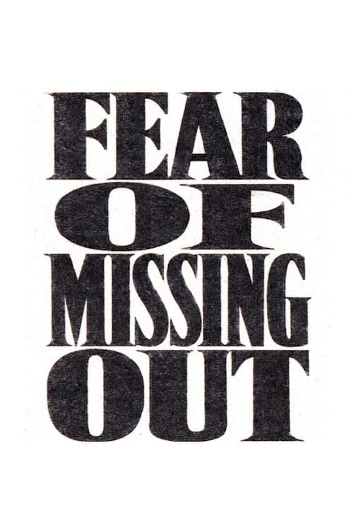 FOMO (Fear of Missing Out) poster