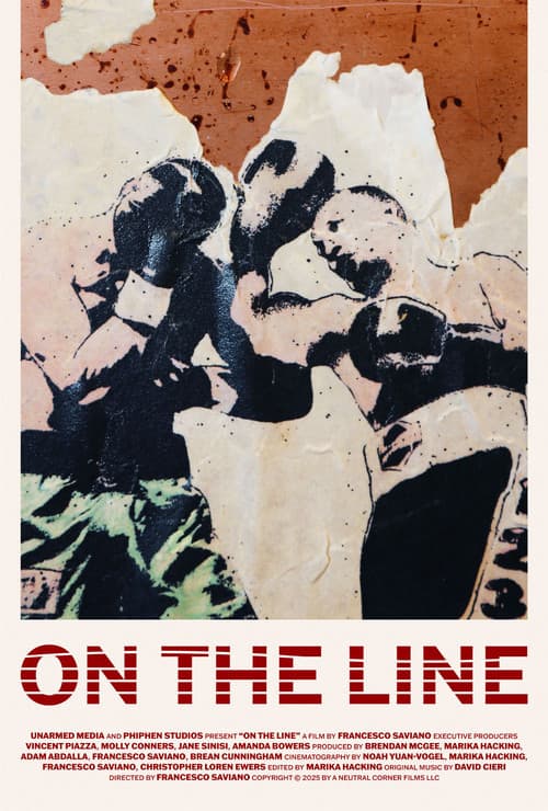 ON THE LINE poster