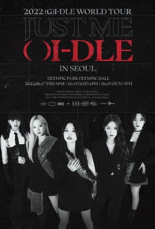 (G)I-DLE: JUST ME ( )I-DLE poster
