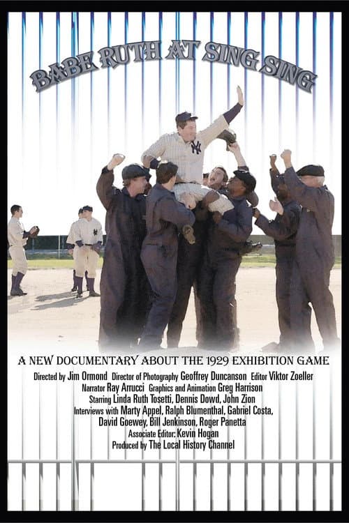 Babe Ruth at Sing Sing poster