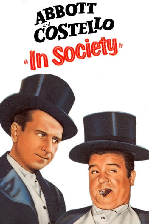 In Society poster