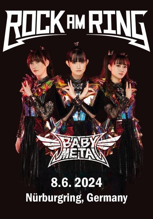 BABYMETAL - Live Rock am Ring 2024 poster