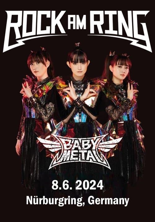 BABYMETAL - Live Rock am Ring 2024 poster