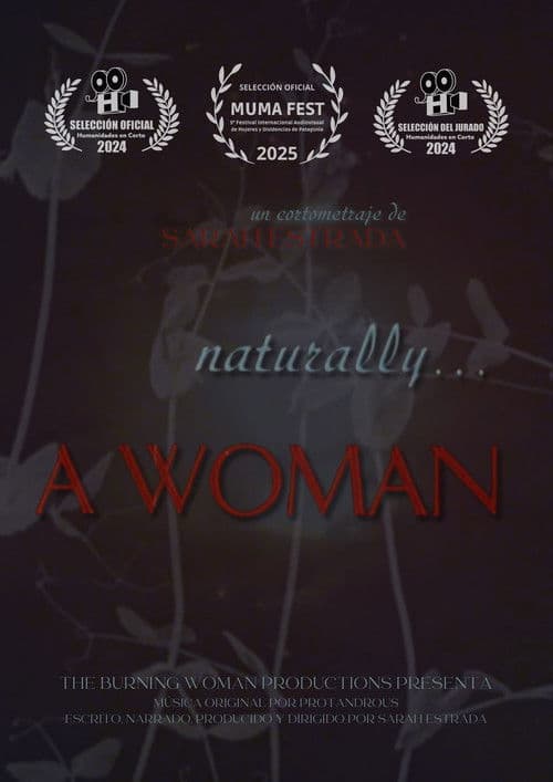 Naturally... A Woman poster