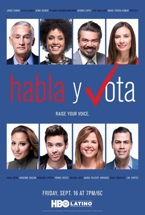 Habla y vota poster