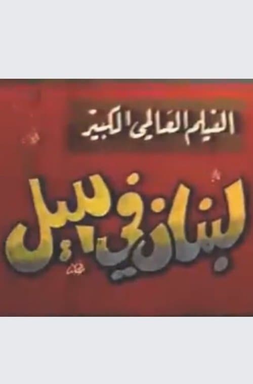 Lebanon at night poster