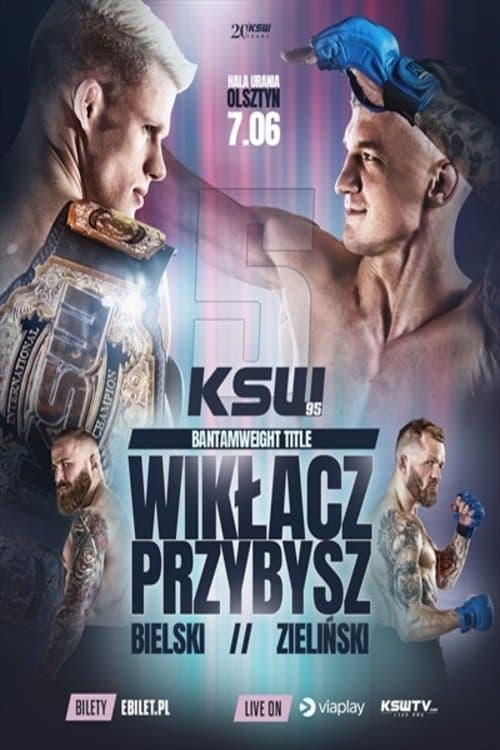 KSW 95: Wiklacz vs. Przybysz 5 poster