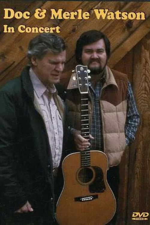 Doc and Merle Watson in Concert poster