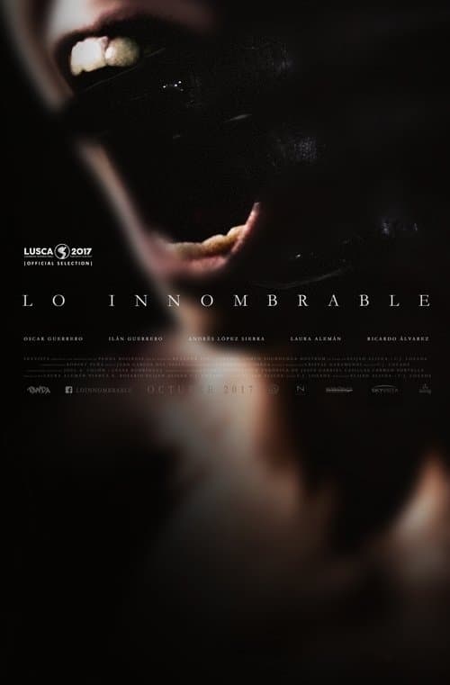 Lo Innombrable: the Unnamable poster