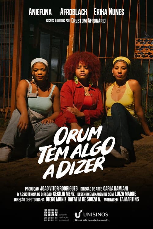Orum Has Something to Say poster