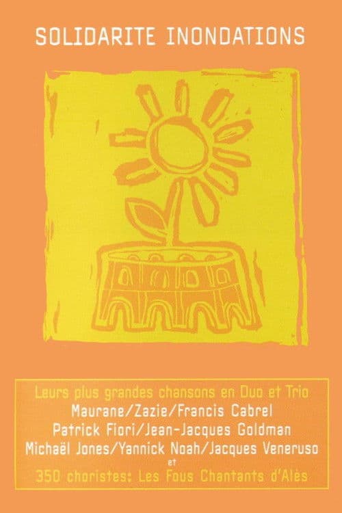 Solidarité inondations poster