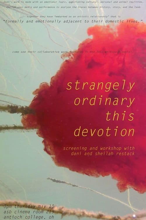 Strangely Ordinary This Devotion poster