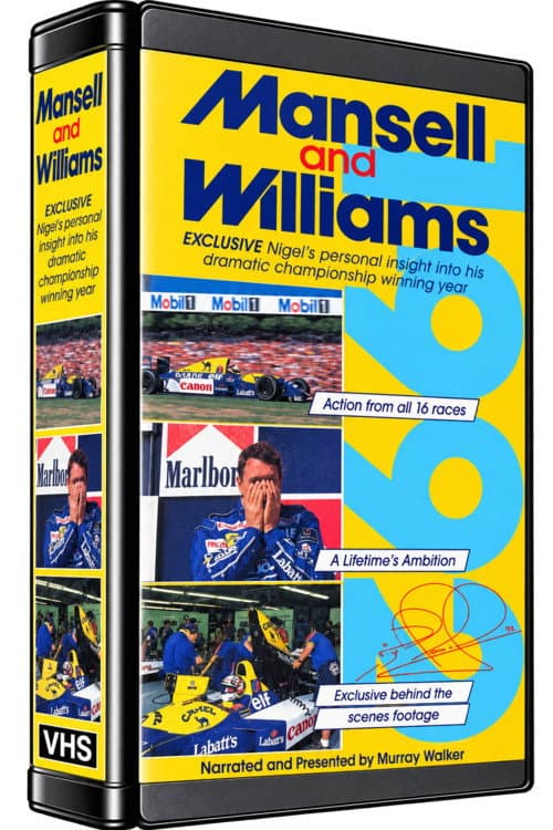 Mansell & Williams 1992 poster