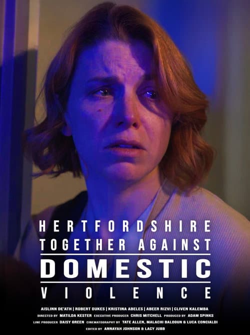Hertfordshire Together Against Domestic Violence poster