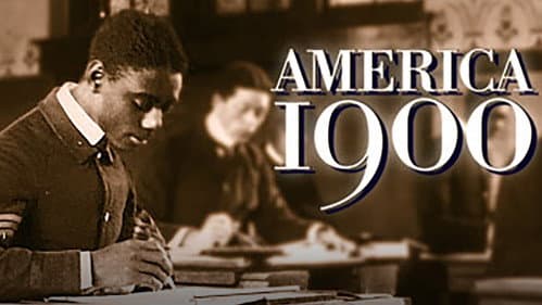 America 1900 poster