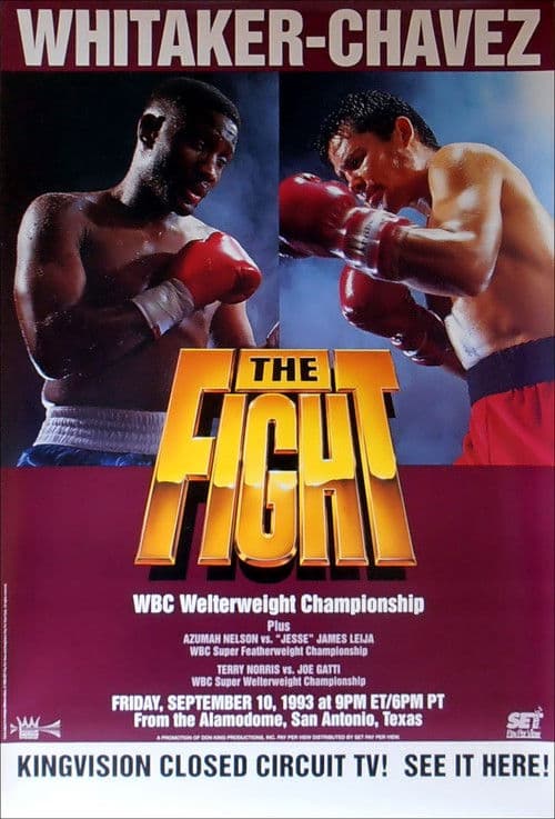 Pernell Whitaker vs. Julio César Chávez poster