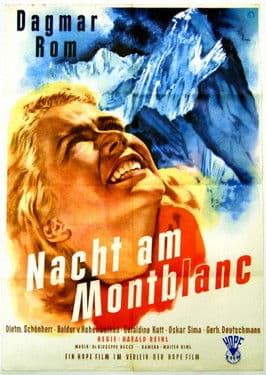 Nacht am Mont-Blanc poster