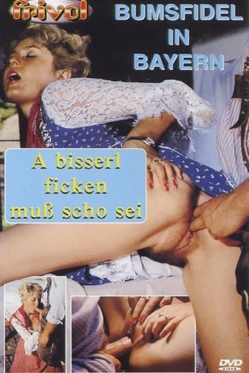 Bumsfidel in Bayern poster