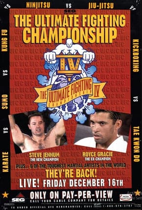 UFC 4: Revenge of the Warriors poster