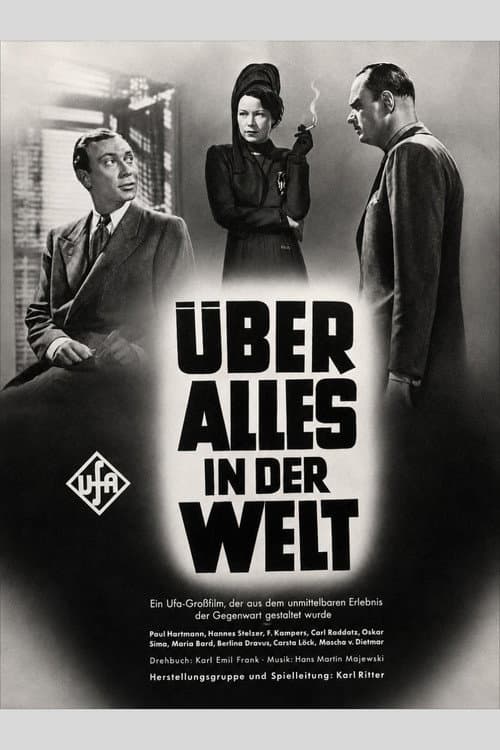 Über alles in der Welt poster