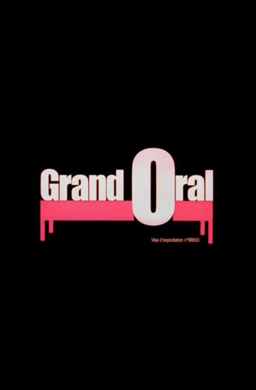 Grand Oral poster